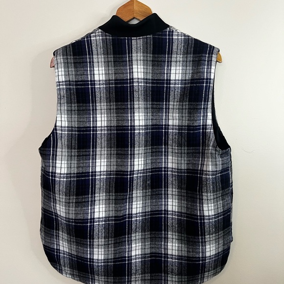 Vintage plaid vest - Picture 2 of 5
